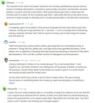 Reddit users discussing Sykkuno's message to his fans (Image via r/LivestreamFail)